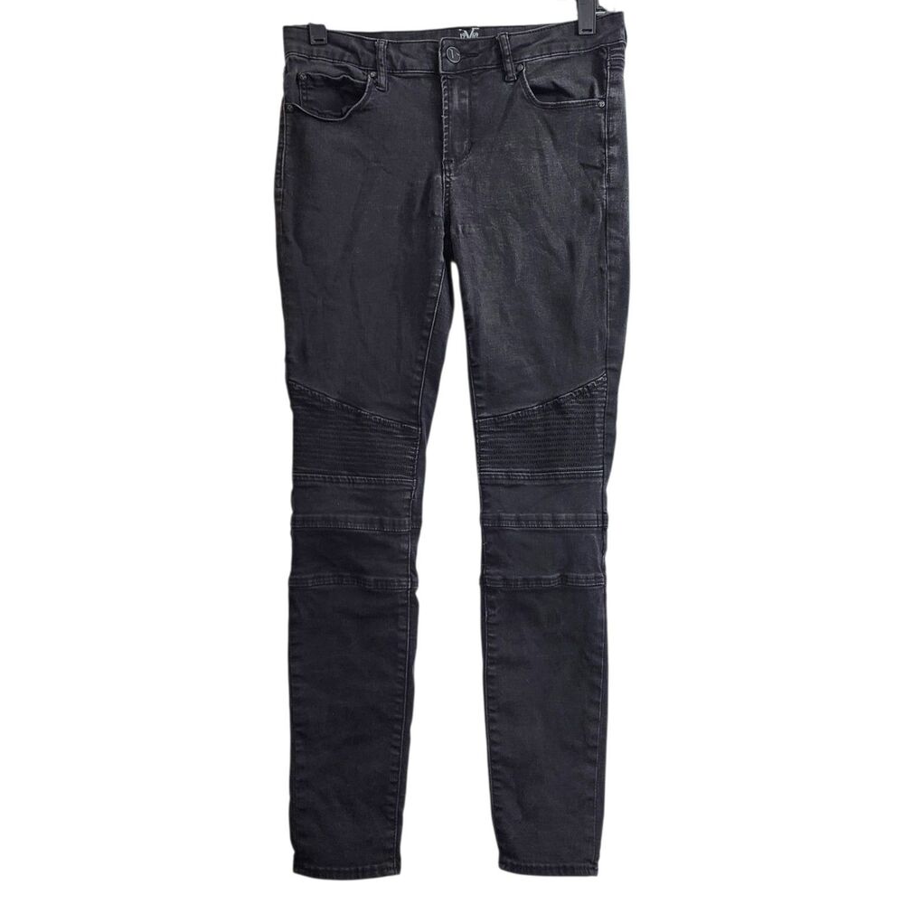 VERSACE 19-69 ABBIGLIAMENTO SPORTIVO SRL Jeans Womens 8/29 Black Skinny Tapered